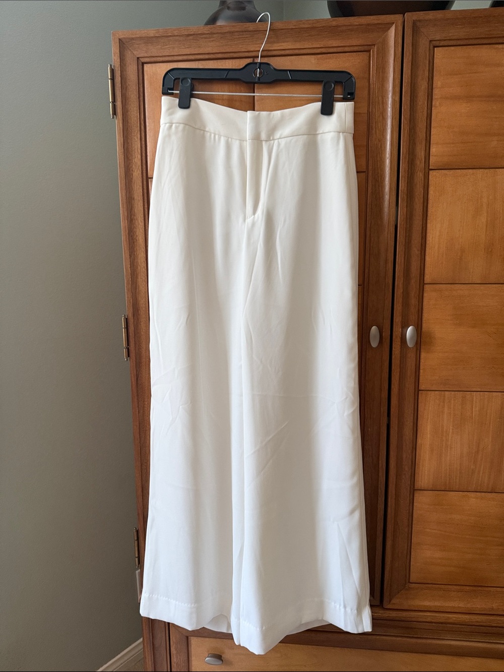 Banana Republic Cream Wide-Leg Women's Pants